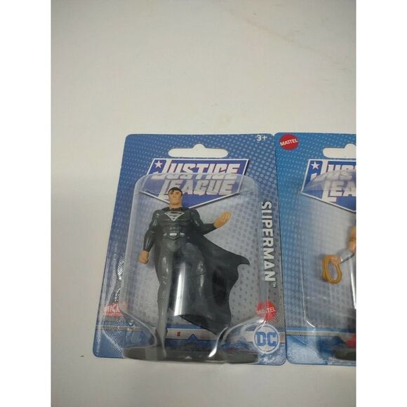DC Justice League Minifigures Lot Of 5 Superman Wonder Woman Batman Cyborg Flash - Picture 2 of 6